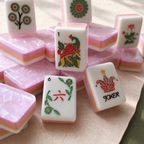 Garden at Four American Mahjong Set -Purple