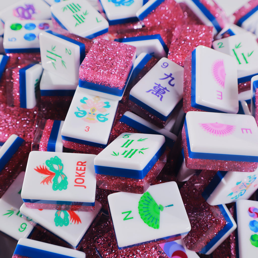 Pink Glitter American Mahjong Set product image 8