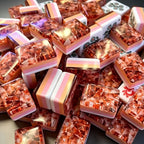 Peach Crystal American Mahjong Set product image 1 — main product image