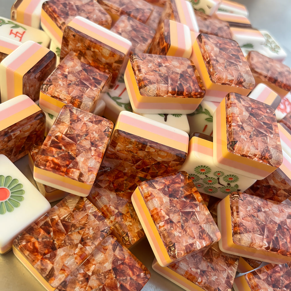 Peach Crystal American Mahjong Set product image 5