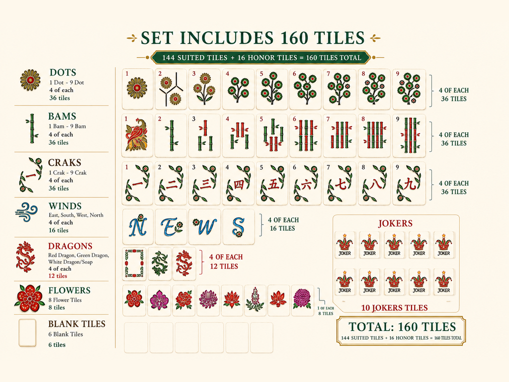 Pearl Bloom American Mahjong Set product image 10
