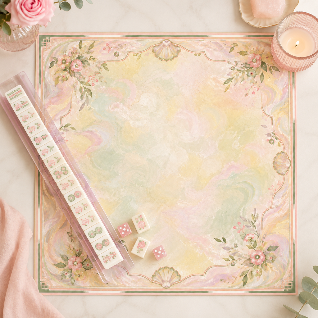 Soft Garden Shell Mahjong Mat product image 7