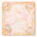 Pastel Shell Swirl Mahjong Mat product image 1 — main product image