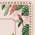 Tropical Flamingo Mahjong Mat product image 4